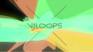 Vj footage Digital multicolor paint splashing, whipping, and expanding screenshot