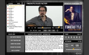 Truefire - David Hamburger's Fingerstyle Blues Factory (2014) screenshot