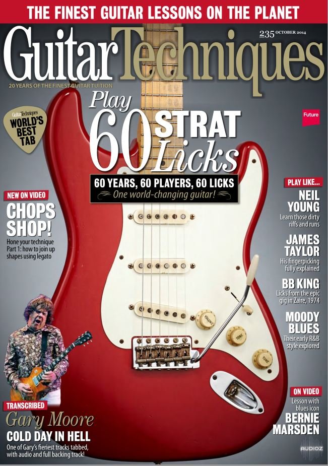 Guitar Techniques - October 2014 - Audio & Video parts screenshot