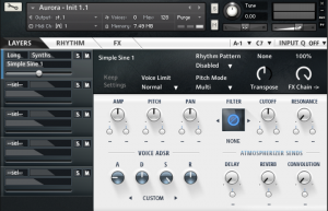 Fluffy Audio AURORA v.1.1 KONTAKT screenshot