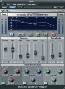 ProAudio DSP Dynamic Spectrum Mapper v.1.3.3 AU VST RTAS OSX iNTEL-XVX screenshot
