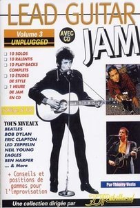 Lead Guitar Jam Vol.3 Unplugged CD Tab screenshot