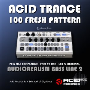 Acid Records Acid Trance 100 Fresh Patterns PAT screenshot