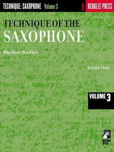 Technique of the Saxophone Volume 3 - Rhythm Studies screenshot