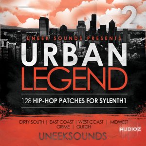 Uneek Sounds Urban Legend For Sylenth1 Vol.2 WAV MiDi Sylenth1 screenshot