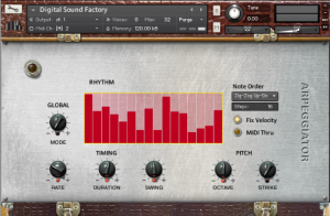 Digital Sound Factory Electronica Performance Synthesizer KONTAKT screenshot