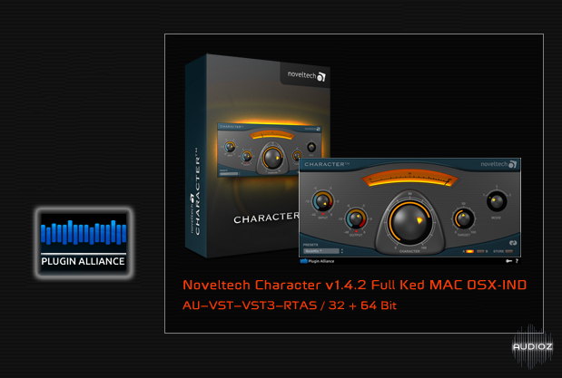 Noveltech Character v1.4.2 Full Ked MAC OSX-IND screenshot