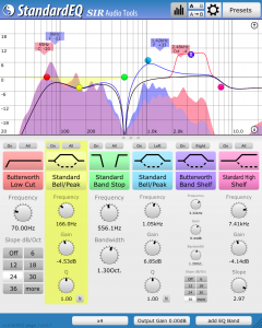 SIR Audio Tools StandardEQ v1.2.025 WiN/MAC-UNION screenshot