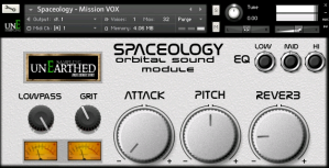 unEarthed Sampling Spaceology KONTAKT-DISCOVER screenshot