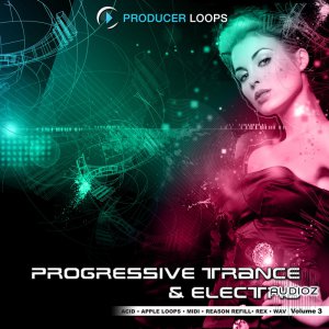 Producer Loops Progressive Trance and Electro Vol.3 ACiD WAV REX MIDI screenshot
