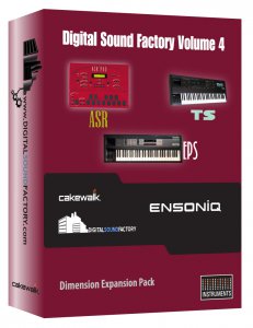Cakewalk Dimension LE and PRO Vol.04 Ensoniq Expansion Pack WiN MAC screenshot