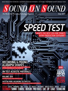 Sound On Sound Magazine - SOS - July 2015 screenshot