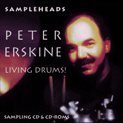 SamplesHeads - Peter Erskine Living Drums 1CD AKAI screenshot