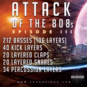 Sounds in HD Attack of the 808s Episode III WAV SCD-PHOTONE screenshot