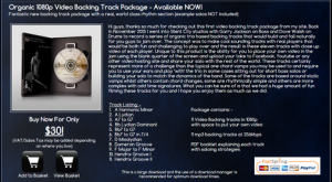 Tom Quayle - Organic 1080p Video Backing Track Package screenshot