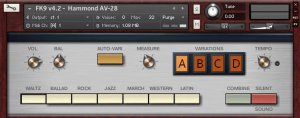 Forgotten Keys FK9 Hammond Auto-Vari 28 V.4.2 KONTAKT screenshot