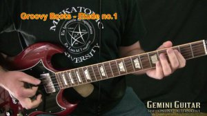 Gemini Video Guitar Lesson - Stoner Rock Riffing Volume One screenshot