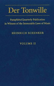 Der Tonwille: Pamphlets in Witness of the Immutable Laws of Music, Volume II by Heinrich Schenker screenshot