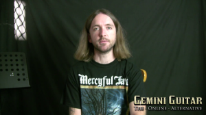 Gemini Video Guitar Lesson - Classic Doom Style screenshot
