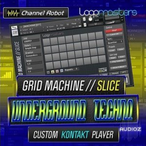Channel Robot Grid Machine Slice Underground Techno KONTAKT-MAGNETRiXX screenshot