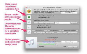 MP3 Art and Tag v1.7.1 Mac OSX screenshot