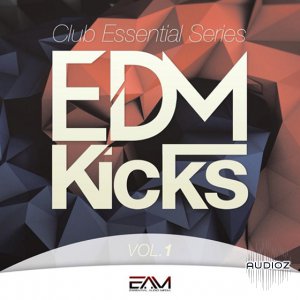 Essential Audio Media Club Essential Series EDM Kicks Vol.1 WAV screenshot