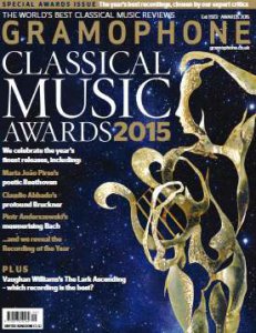 Gramophone Magazine - Awards 2015 screenshot