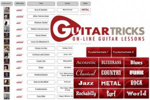 GuitarTricks - On-line Guitar Lessons screenshot