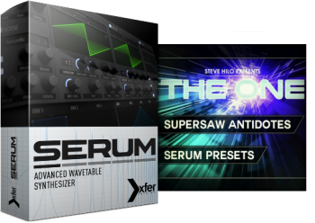 THE ONE Supersaw Antidotes For XFER RECORDS SERUM FXP-DISCOVER screenshot