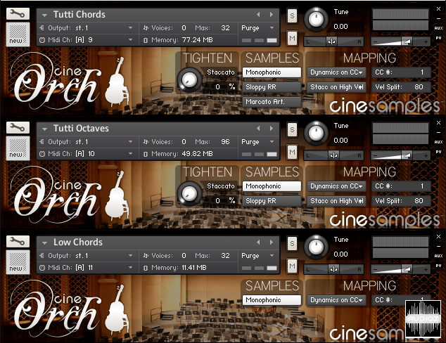 CineSamples CineOrch KONTAKT-AudioP2P screenshot