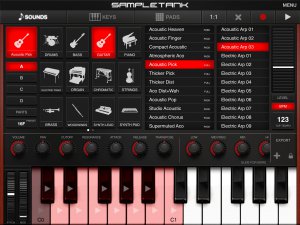 SampleTank IK Multimedia v1.8.3 for iPad iOS-Deep3r screenshot