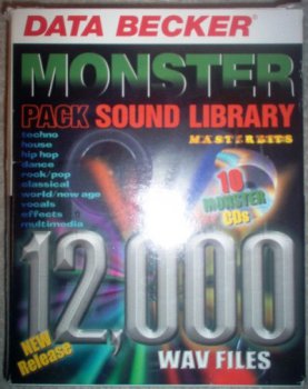 DataBecker - Masterbits Monster Pack Sound Library 12,000 Sample CD collection (FULL PACK)-DViSO screenshot