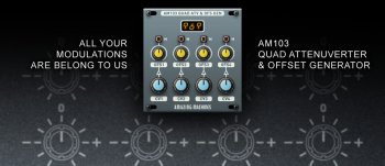 Amazing Machines Quad Attenuverter and Offset Generator for Reaktor Blocks screenshot