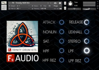 F9 Audio Trinity Drum Kits Vol.1 MULTIFORMAT screenshot