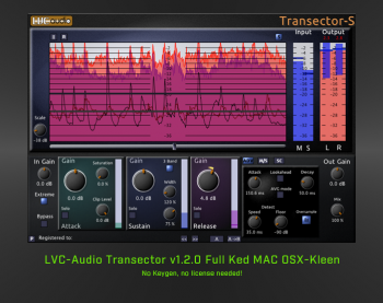 LVC-Audio Transector v1.2.0 Full Ked MAC OSX-Kleen screenshot