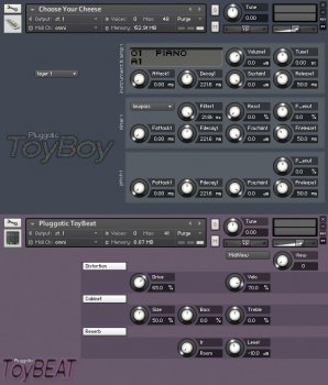 Sampleism Pluggotic ToyBoy KONTAKT-MAGNETRiXX screenshot