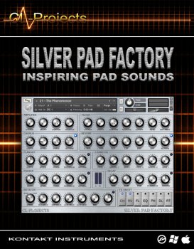Sampleism CL-Projects Silver Pad Factory Inspiring Pad Sounds KONTAKT-KRock screenshot