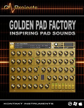 Sampleism CL-Projects Golden Pad Factory Inspiring Pad Sounds KONTAKT-KRock screenshot