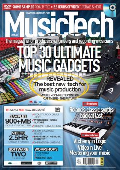 MusicTech β December 2015 screenshot
