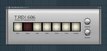T.Rex 606 Drum Machine WIN MAC screenshot