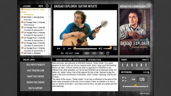 Truefire - Pierre Bensusan's DADGAD Explorer: Guitar Intuite (2015) screenshot