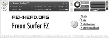 PlugHugger Freon Surfer FZ KONTAKT GEIST MASCHINE ACID WAV screenshot
