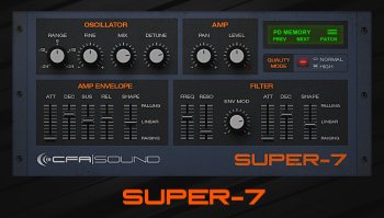 CFA Sound - SUPER 7 screenshot