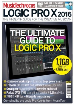 MusicTech Focus - Logic Pro X 2016 screenshot