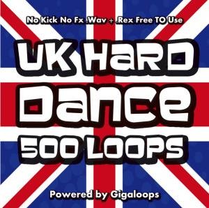 Giga Loops 500 UK Hard Dance Loops WAV REX screenshot