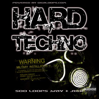 Giga Loops 500 Hard Techno Loops WAV REX screenshot