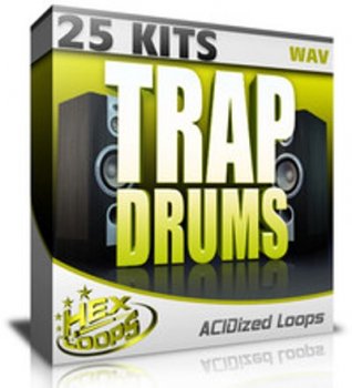 Hex Loops Trap Drums 25 Kits ACiD WAV screenshot