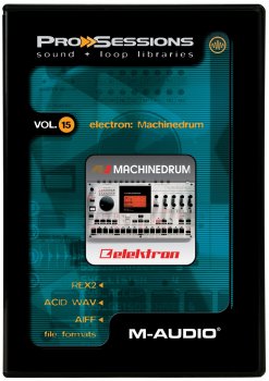 M-Audio Pro Sessions Vol.15 Elektron Machine Drum MULTi-DELiRiUM screenshot