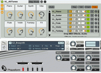 Puremagnetik Phazeform Vol 1 for Kontakt, Logic-DYNAMiCS screenshot