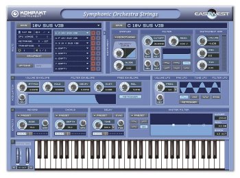 EW QL Symphonic Orchestra Strings Library VSTI DXI RTAS AU DVDR 01-07-DELIRIUM screenshot